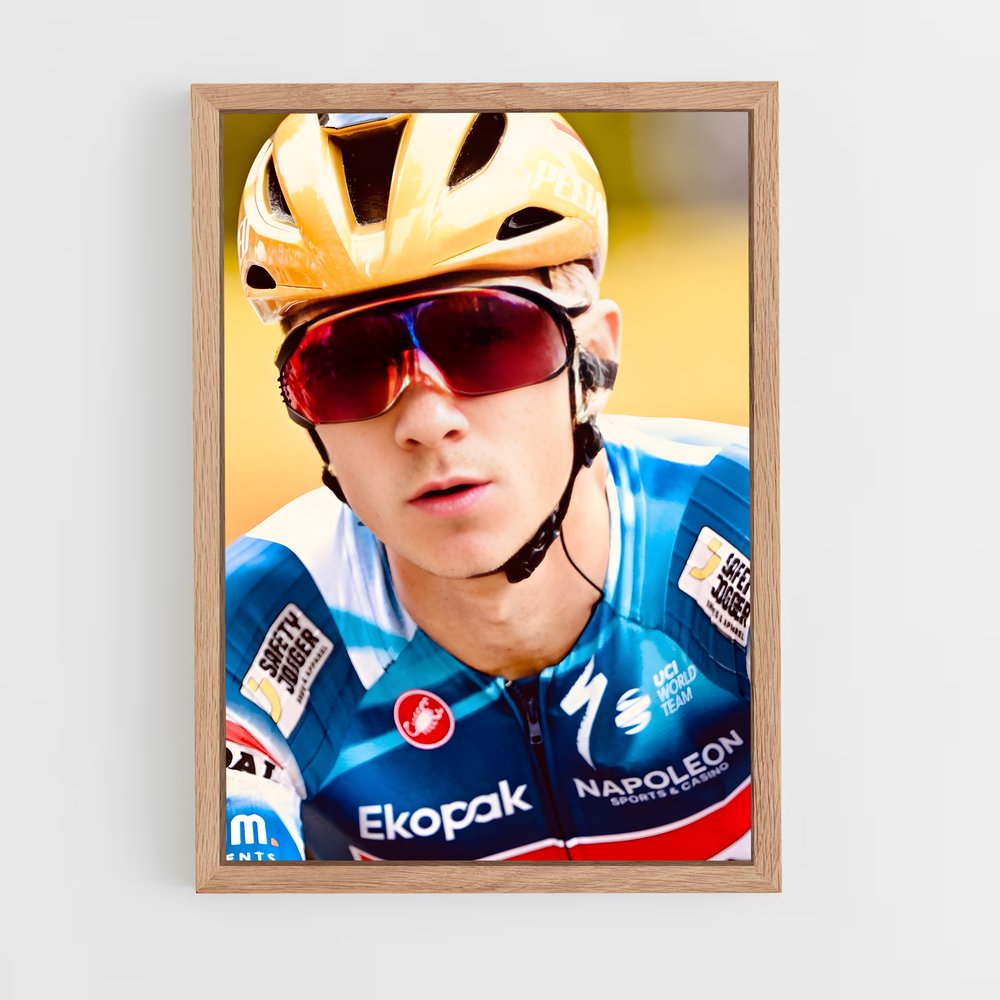 Poster La Piste de Remco – affiche Cyclisme (vue 4)
